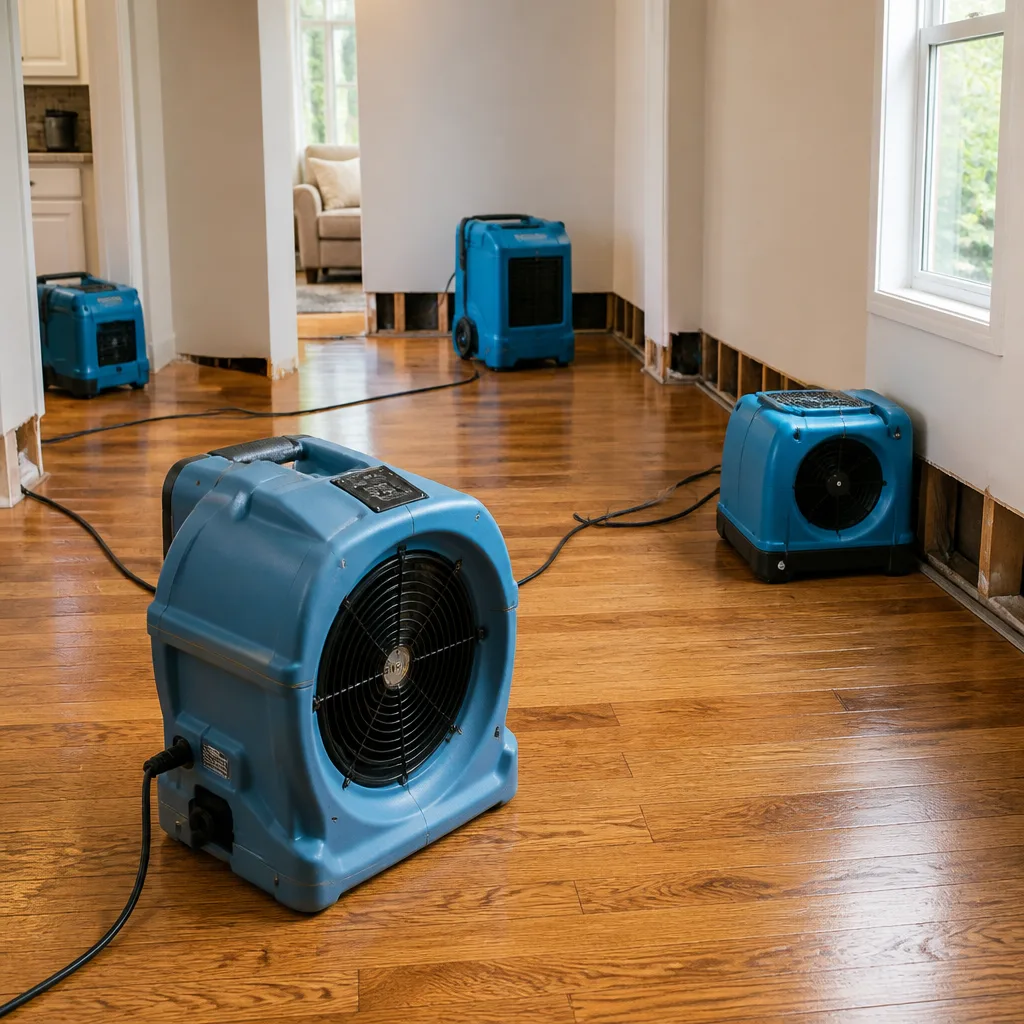 Water damage drying